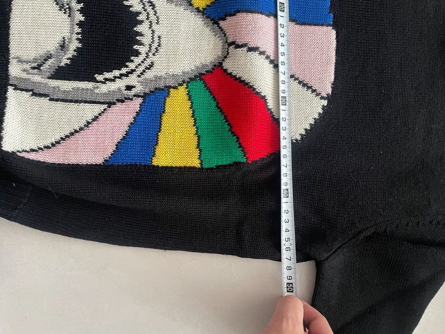 YSL Men's Wool Sweater in Gray