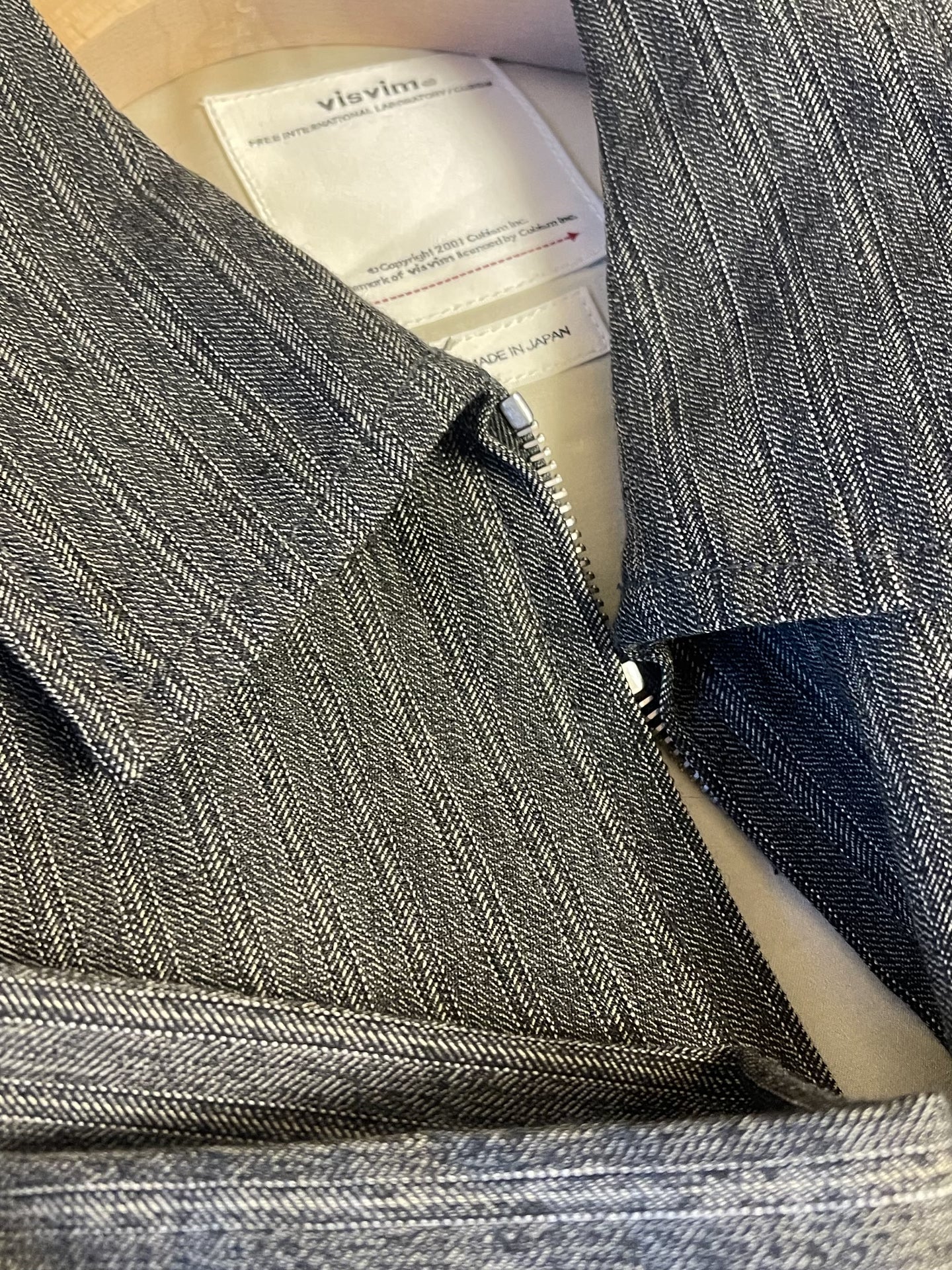 VISVIM REDSUN JKT HERRINGBONE
