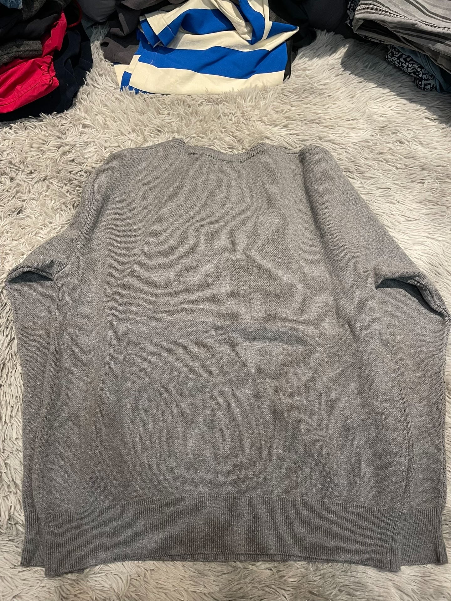 C.E/CAVEMPT Gray Knit Sweater