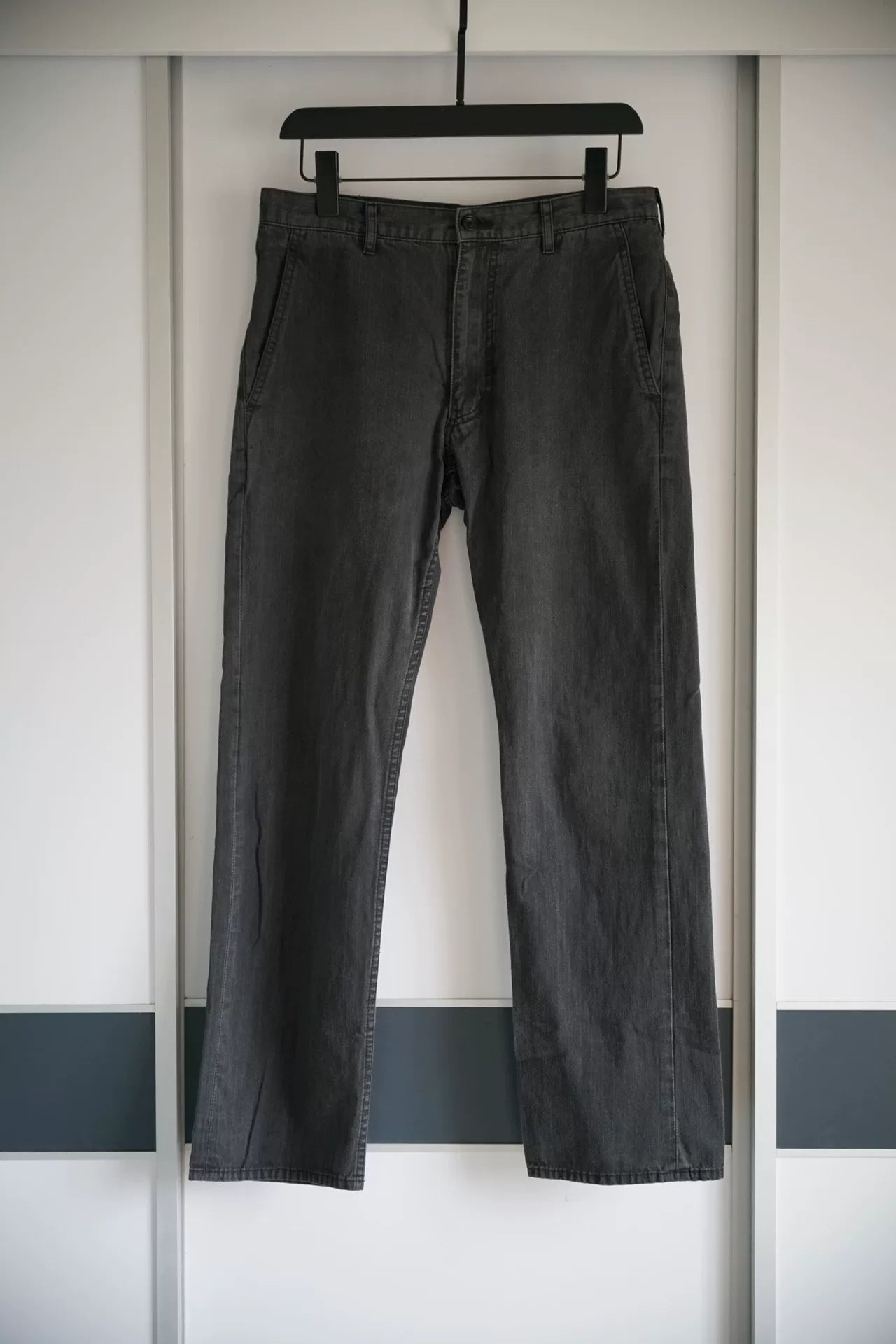 comme des garcons rolling stones denim pants