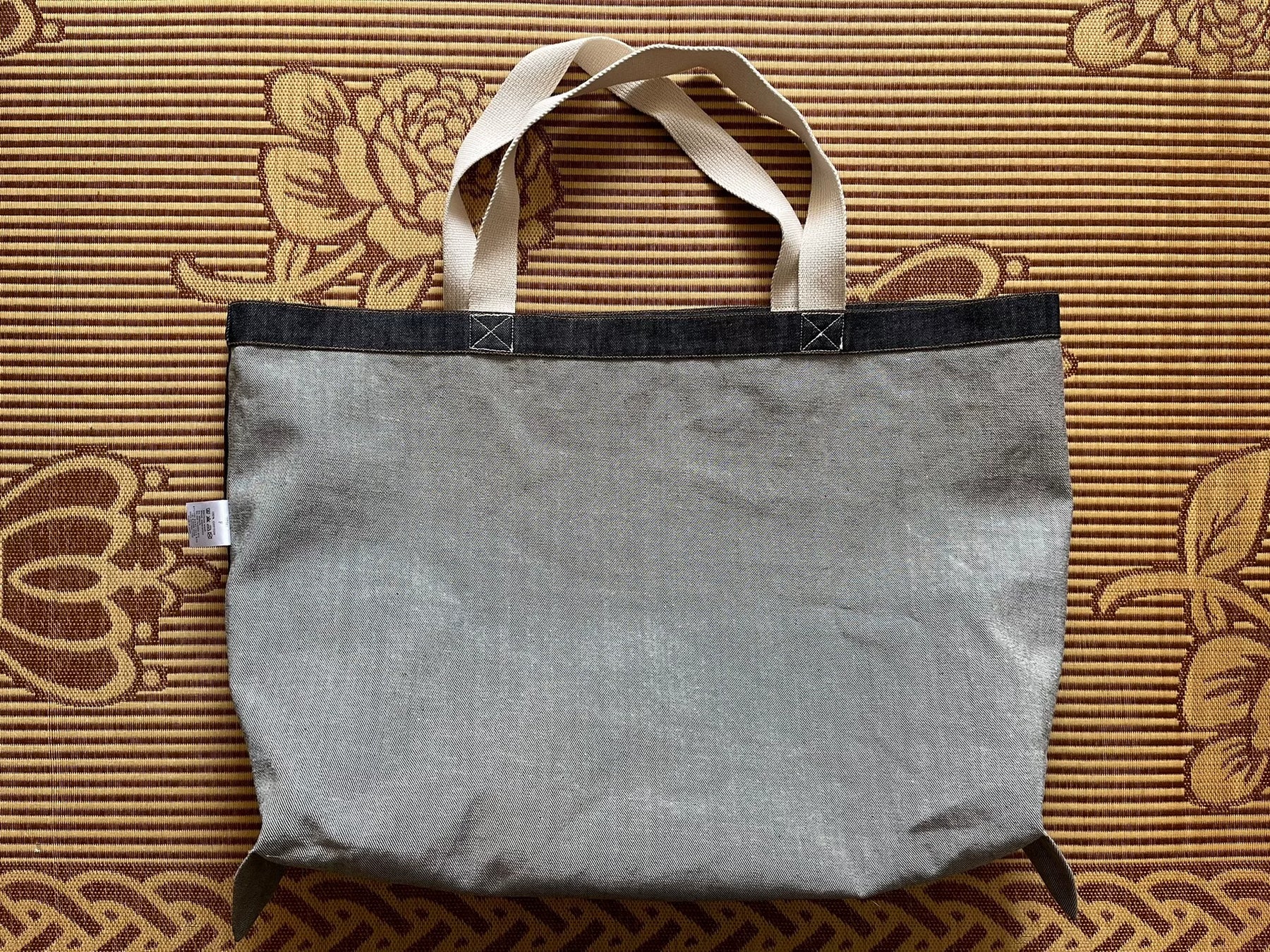 Studio Dartisan Denim Oversized Tote Bag