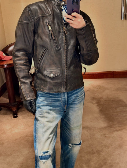 Ralph Lauren RRL Motorcycle Leather Jacket
