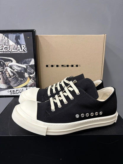 Rick Owens DRKSHDW TEMPLE Canvas Shoes