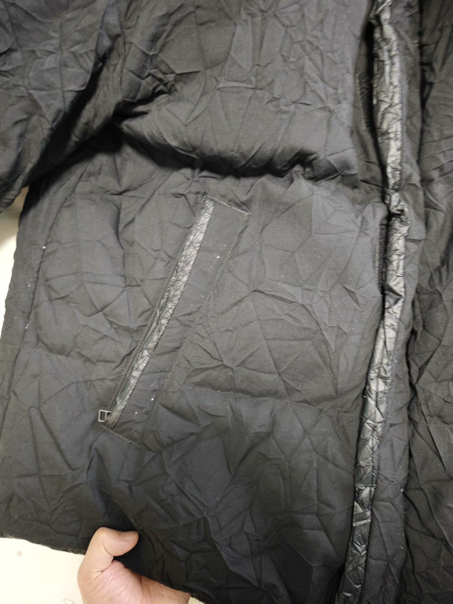 FACETASM 18AW Pleated Wool Down Jacket