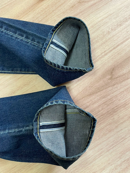 visvim damaged social sculpture denim pants