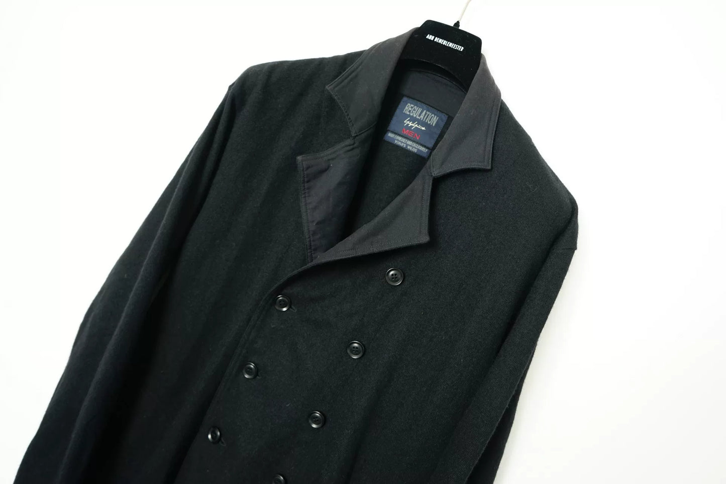 Yohji Yamamoto Double-Breasted Loose Coat