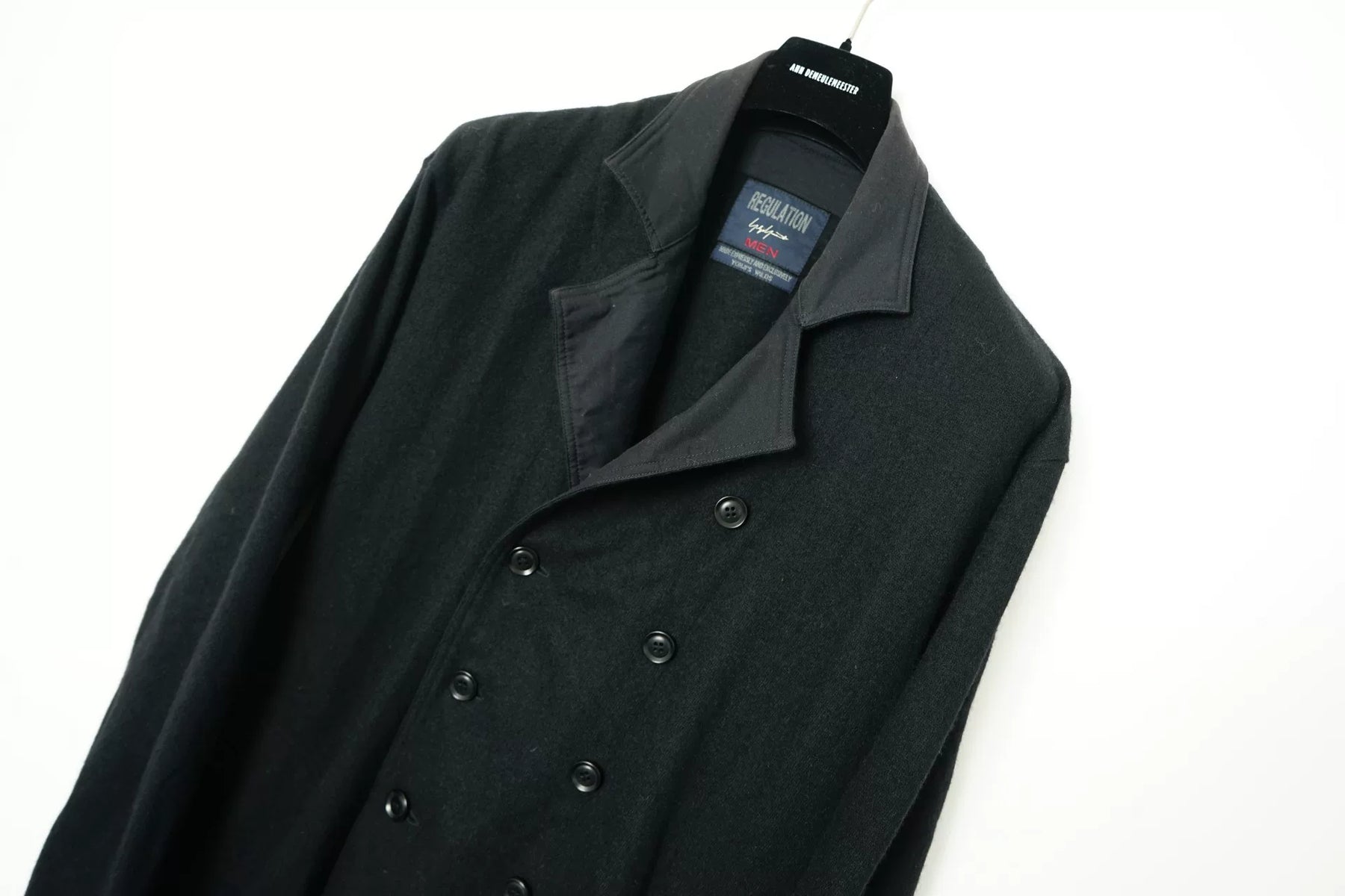 Yohji Yamamoto Double-Breasted Loose Coat