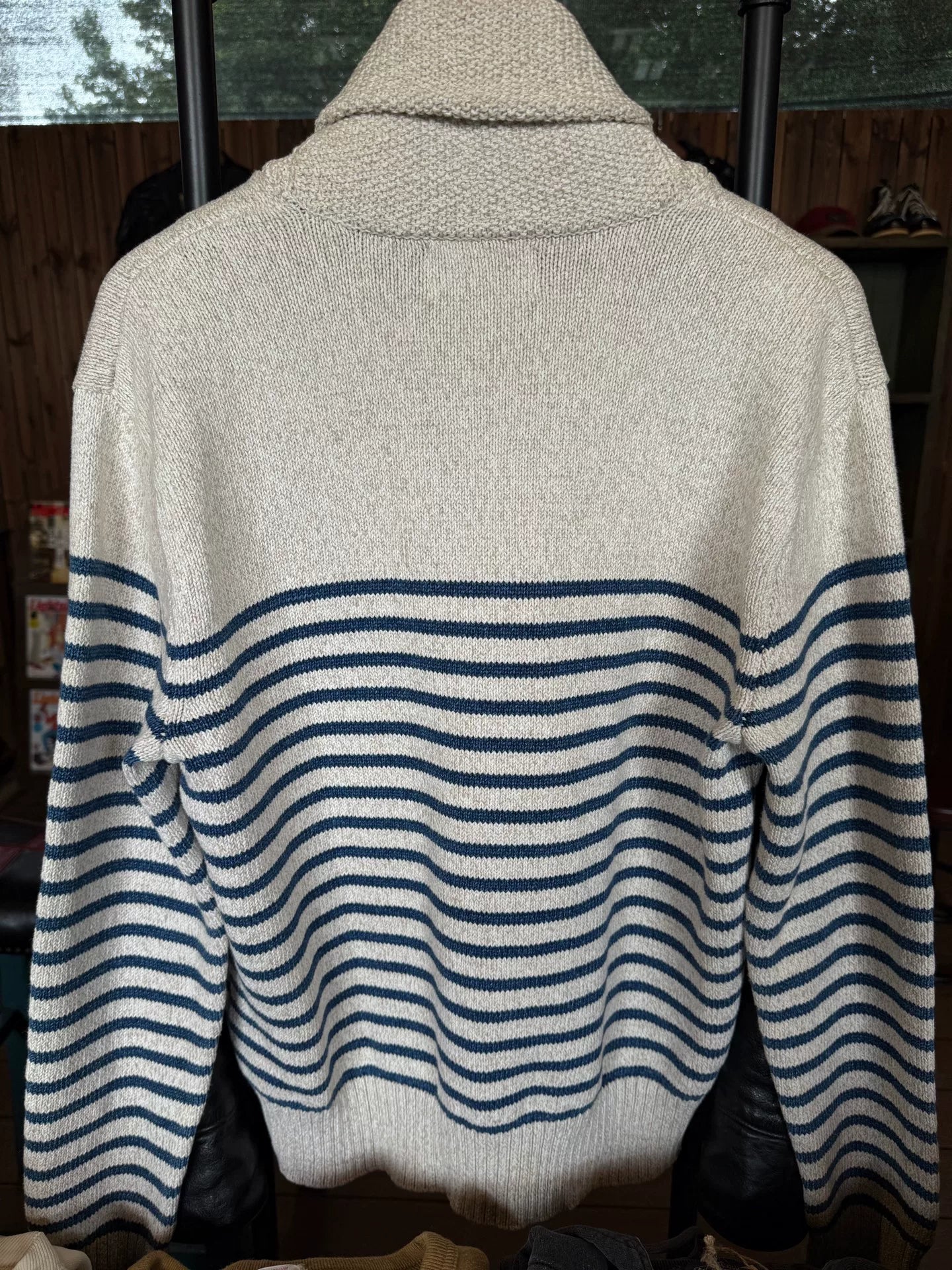 RRL Striped Knit Sweater