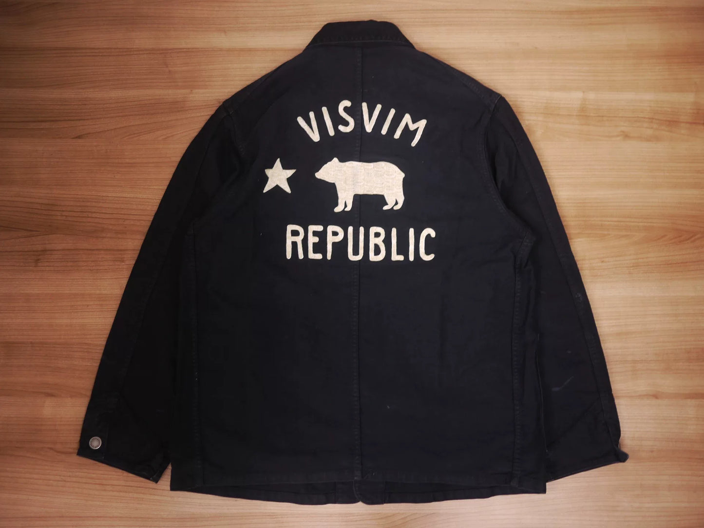 Visvim Black Coverall Jacket