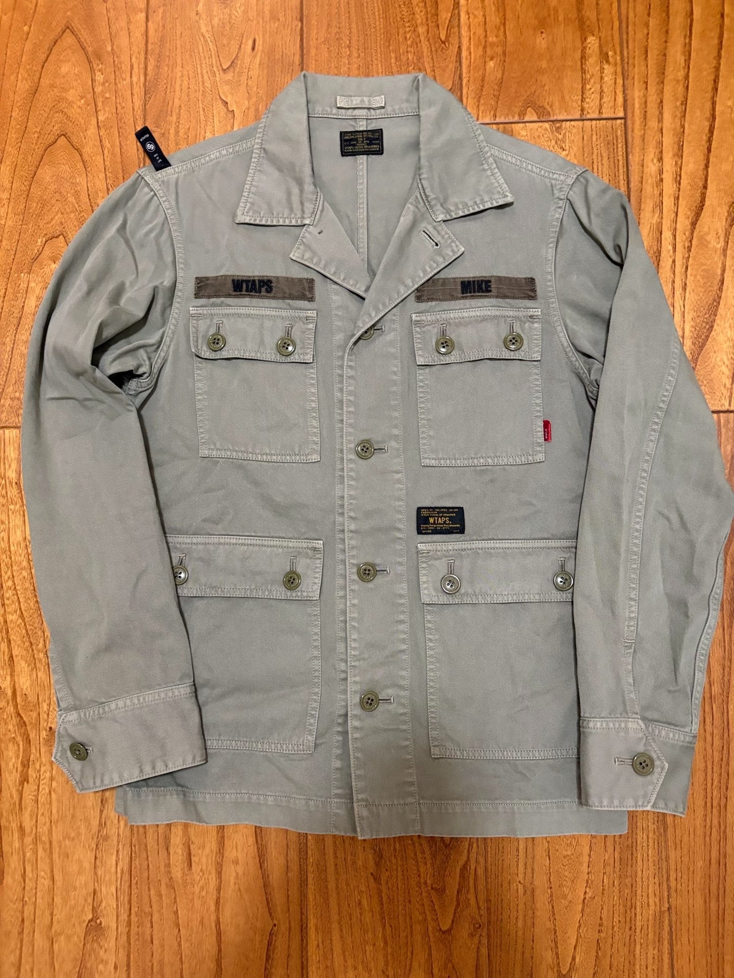 WTAPS JUNGLE 13SS Waxed Shirt Jacket