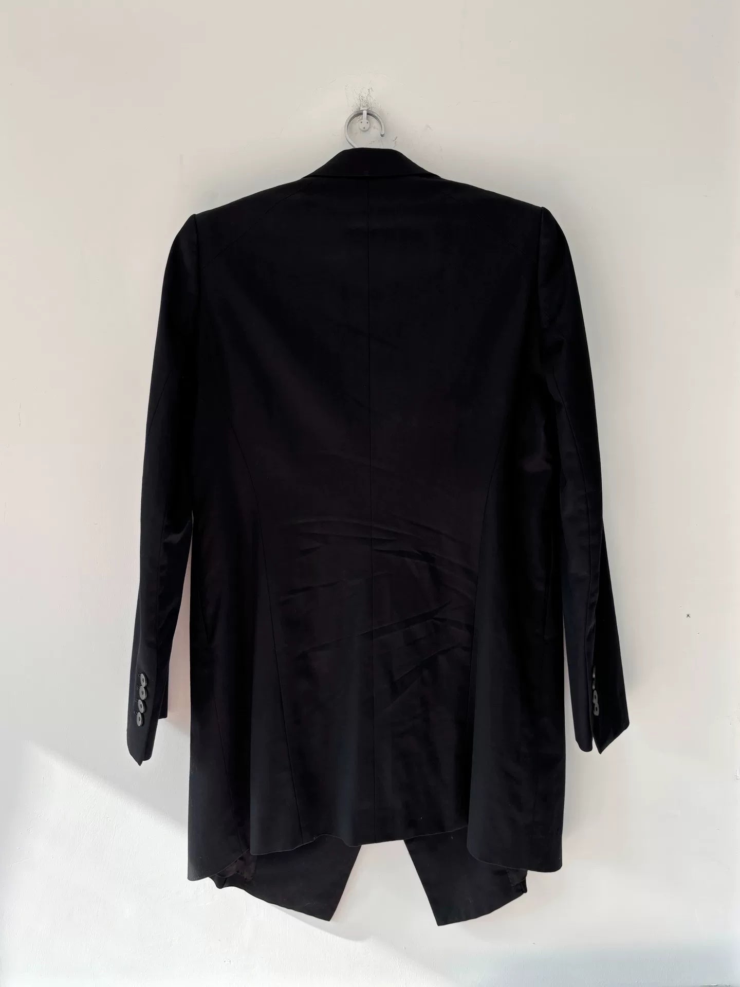 2017AW Julius Runway Diagonal Cut Coat