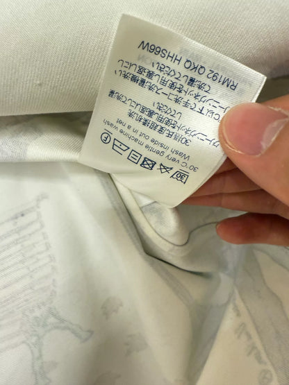 louis vuitton graphical denim shirt jacket