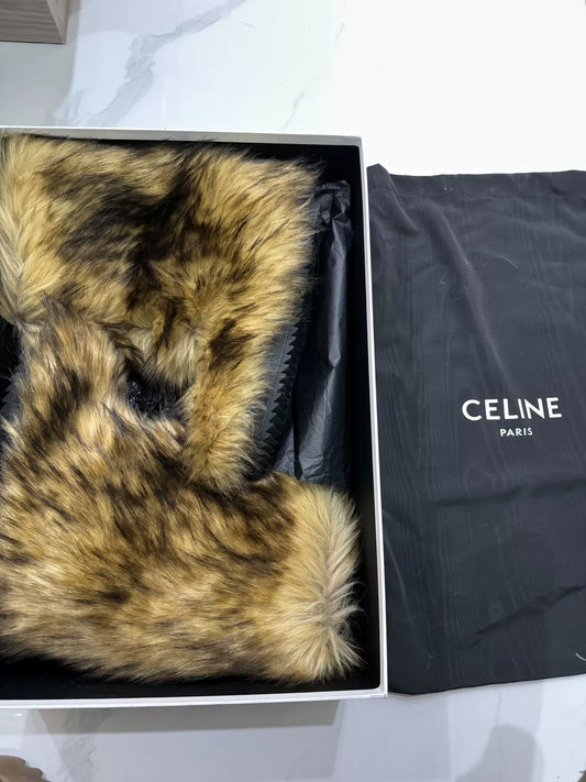 Celine Fur Boots for Men