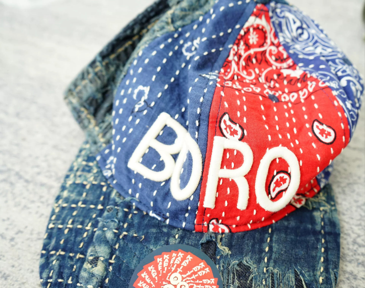 Kapital Boro Archive Visor Cap