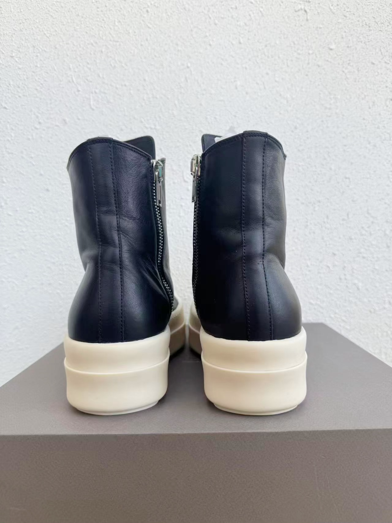Rick Owens Platform High-Top Sneakers 24SS
