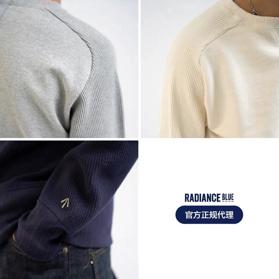 Nigel Cabourn Autumn Winter Vintage Patchwork Sweatshirt