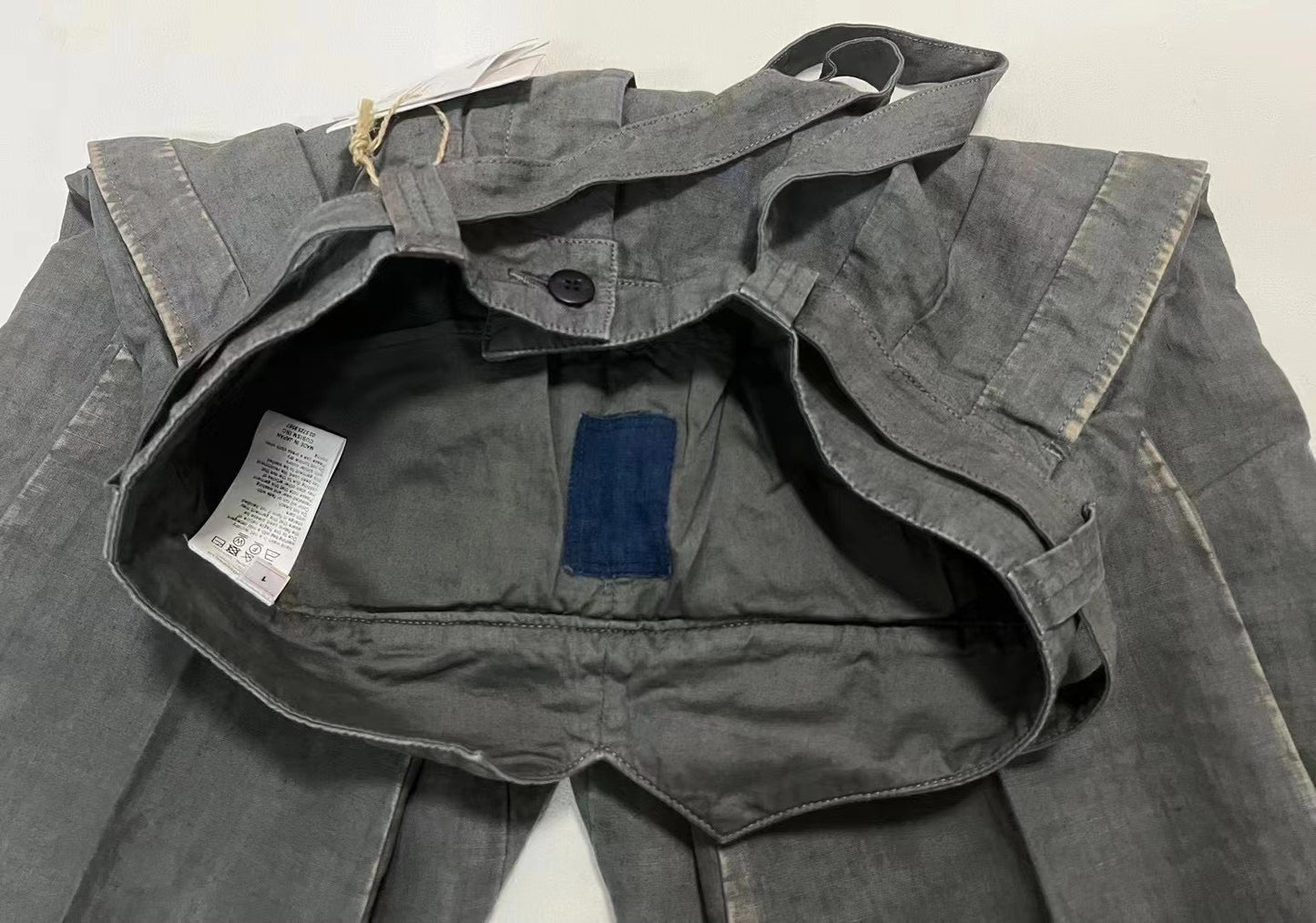 VISVIM 23 ICT HAKAMA PANTS DMGD