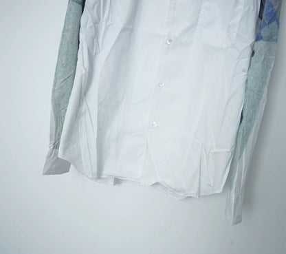 Comme des Garçons Large Collar Patchwork Shirt