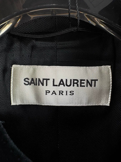 Saint Laurent Wool Court Collar Coat