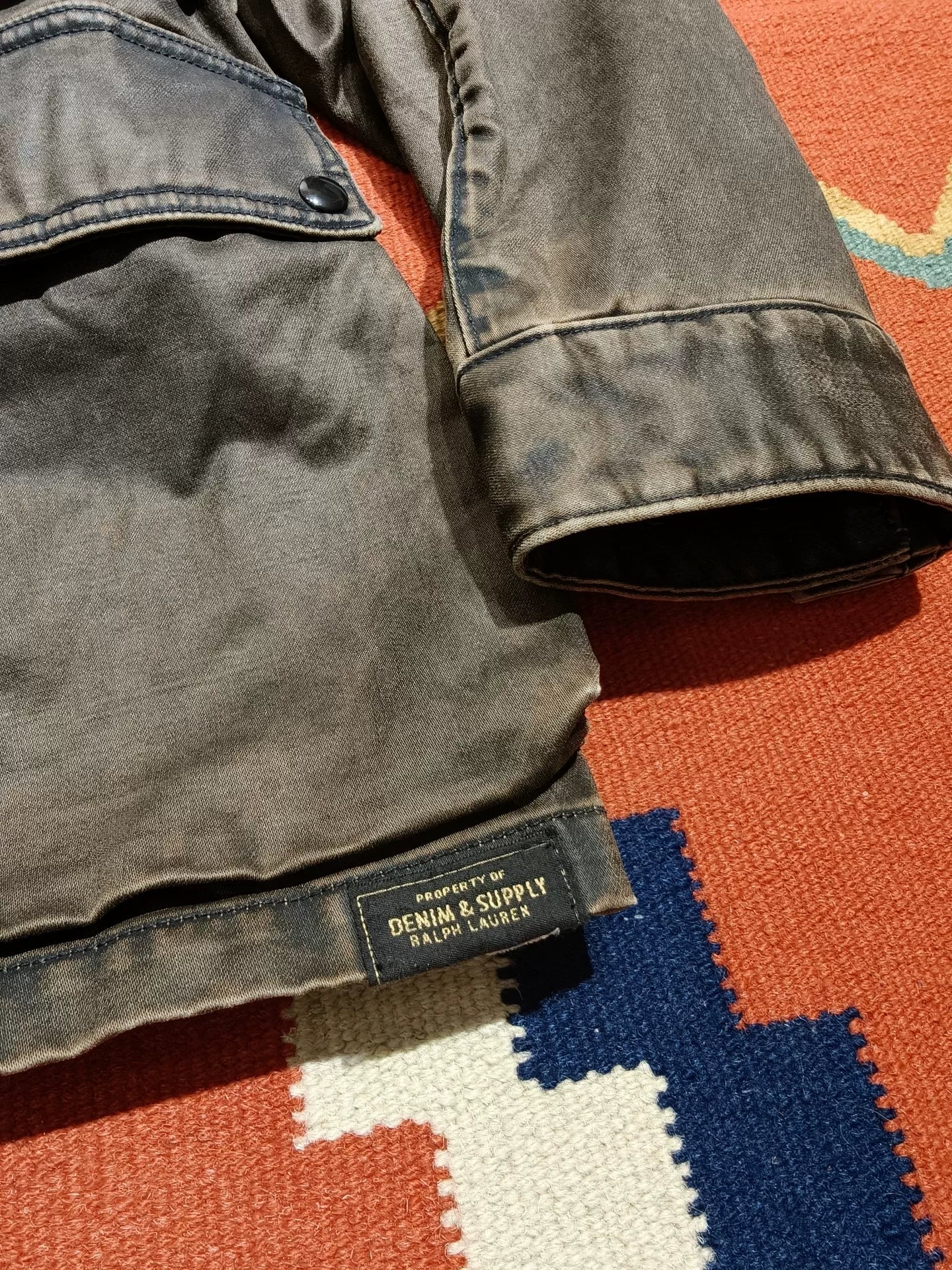 RRL Camo Cotton-Blend Jacket