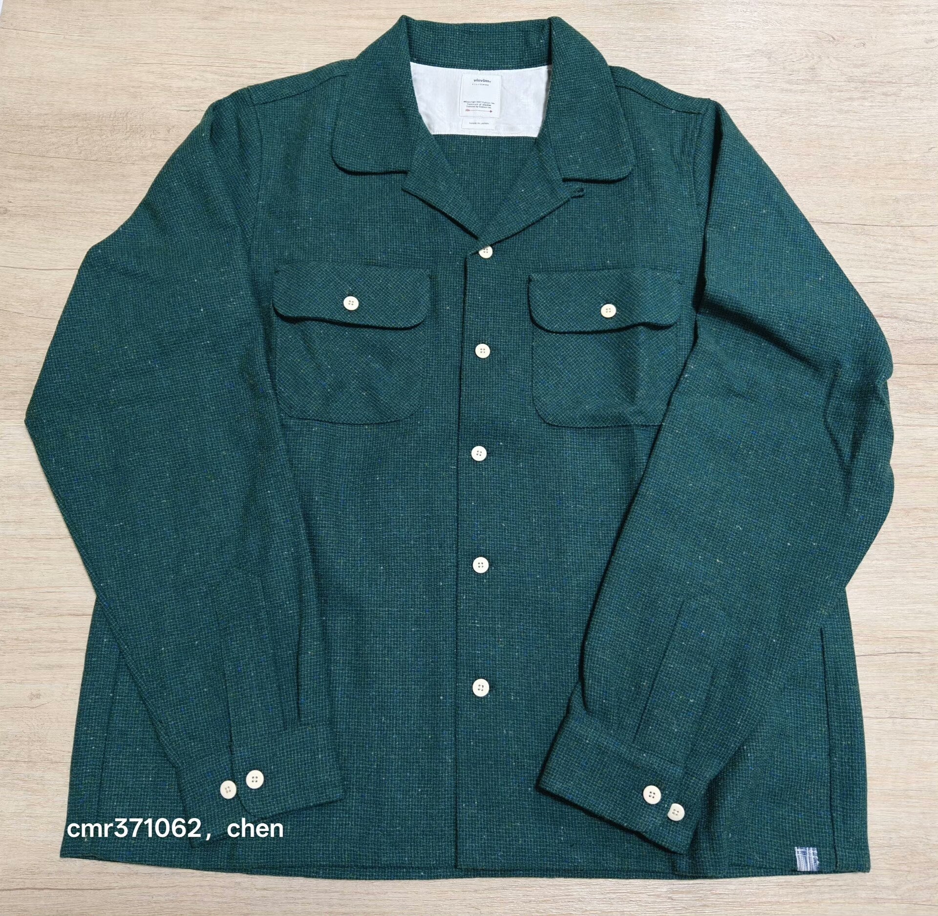 VISVIM 22AW BOOMER SHIRT L/S DONEGAL