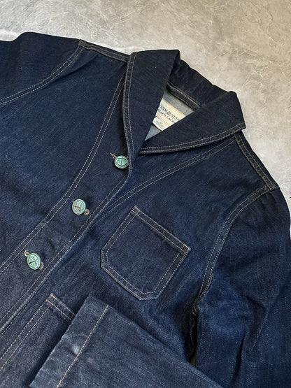 Ralph Lauren Heavyweight Raw Denim Shawl Collar Jacket