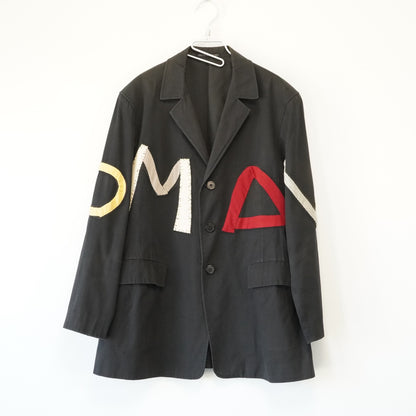 Yohji Yamamoto Letter Patch Jacket