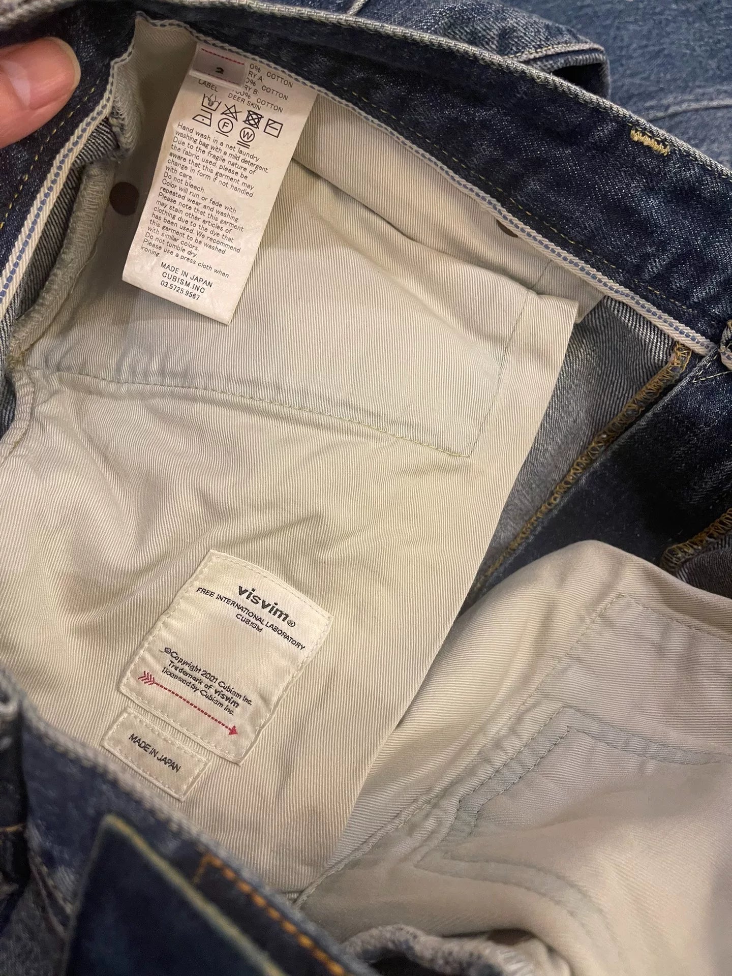 Visvim 22SS Journeyman Tacked DMGD-27 Pants