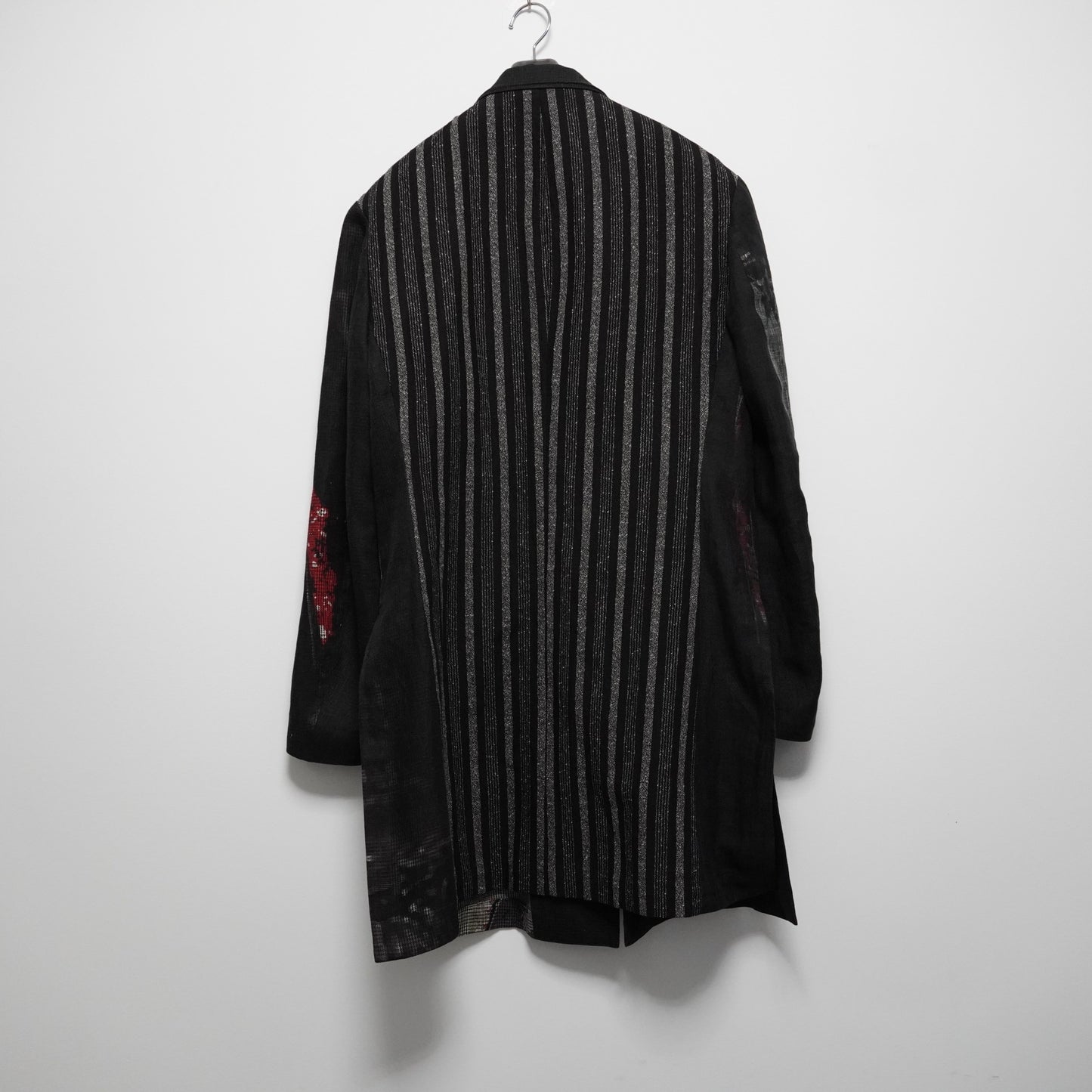 yohji yamamoto 2021ss jacket with deep slits