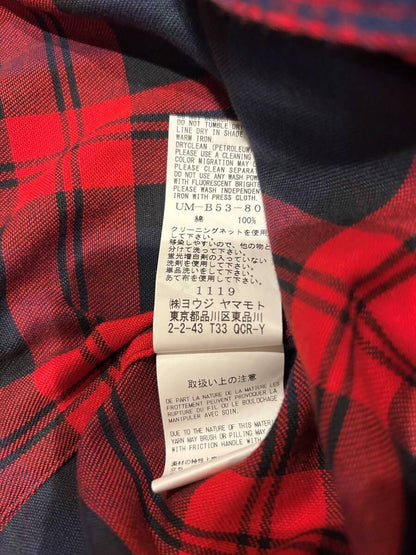 Yohji Yamamoto Syte Flannel Scarf Shirt
