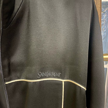 Saint Laurent FW23 Black White Trim Jacket