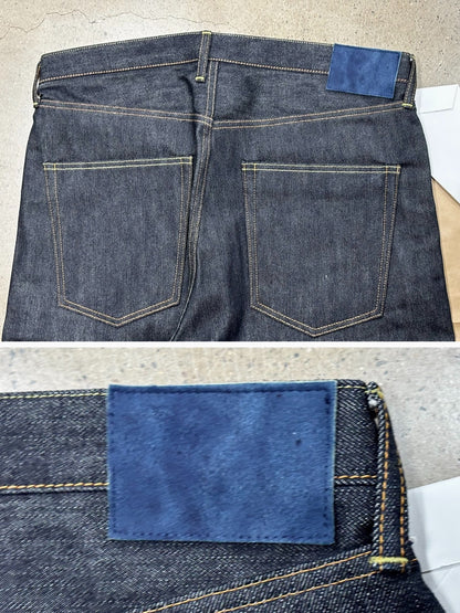 VISVIM Wide Unwashed Denim Jeans W34xL30