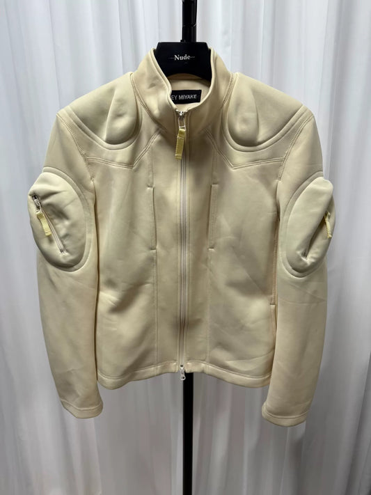 issey miyake muscular structured jacket size 3