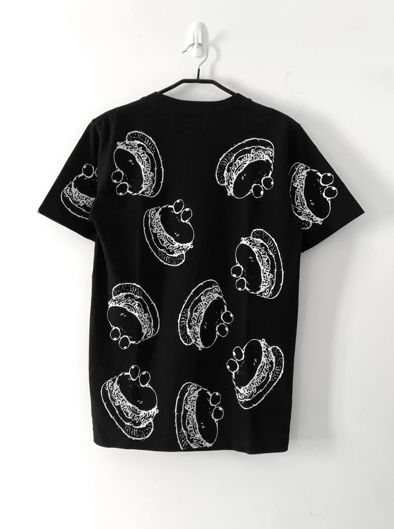 Undercover All-Over Hamburger Print Tee