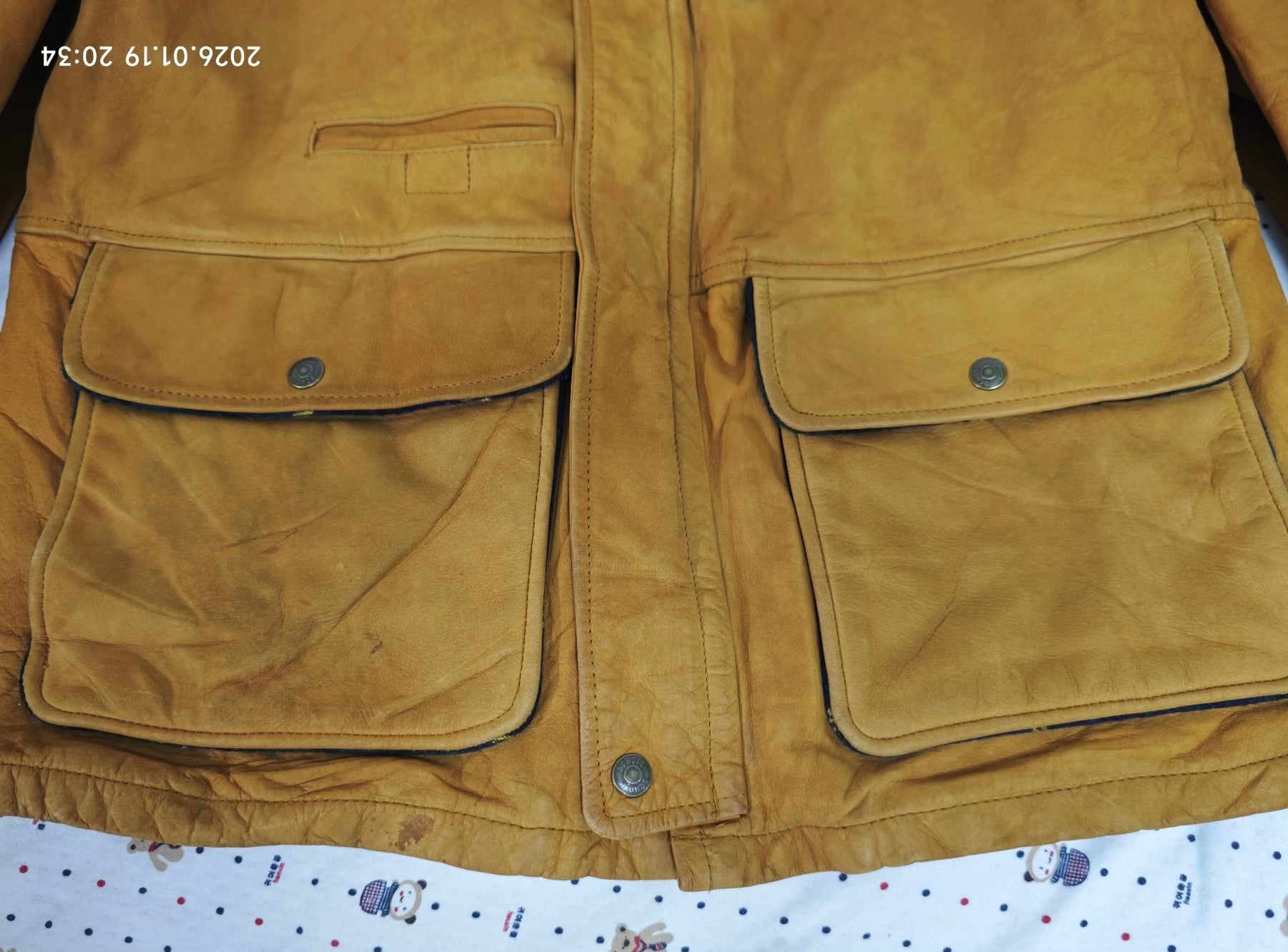 Schott N.Y.C Safari Leather Jacket