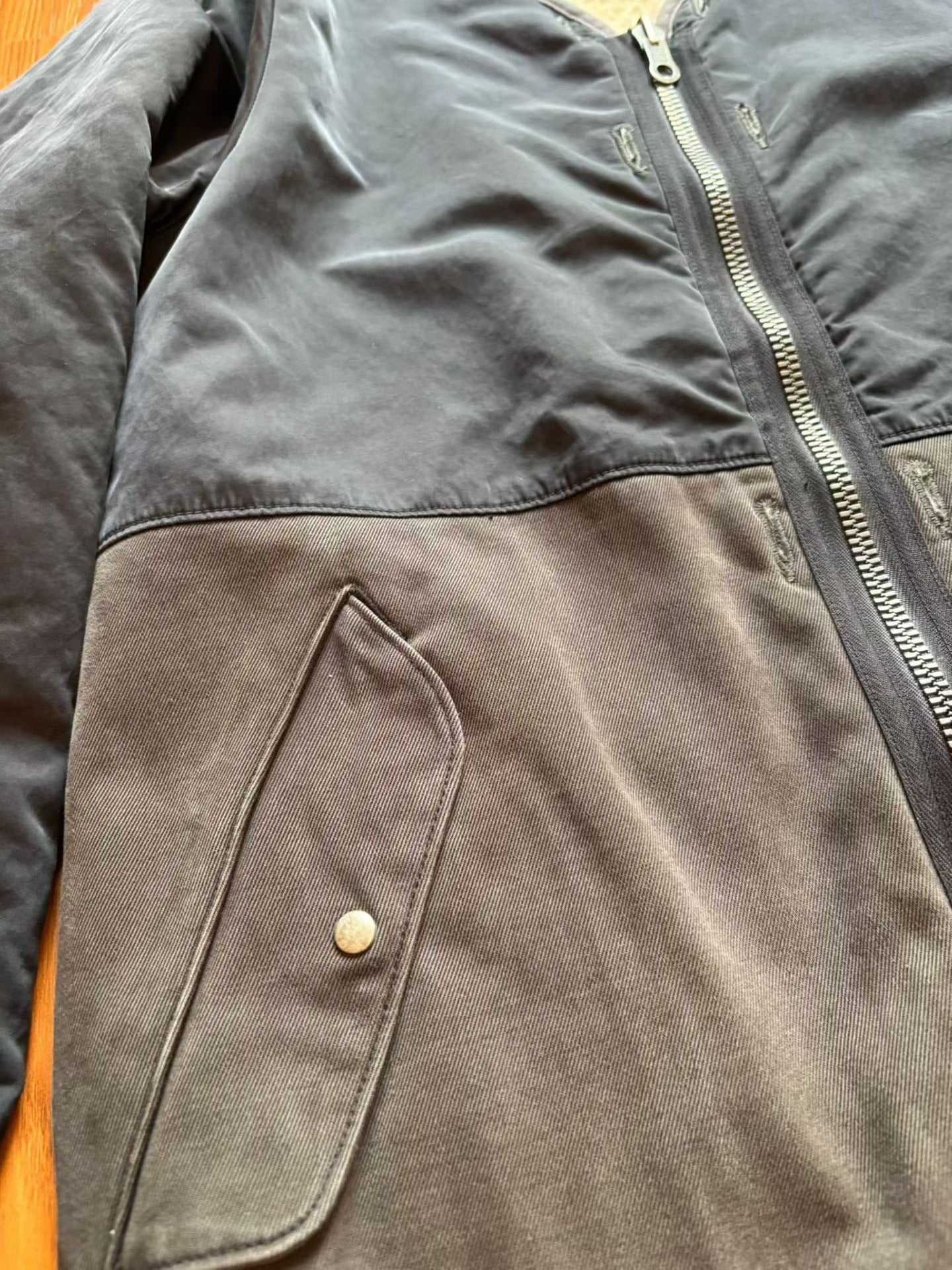 Visvim LONGLINER JKT NYLON SATIN F.I.L. EXCLUSIVE