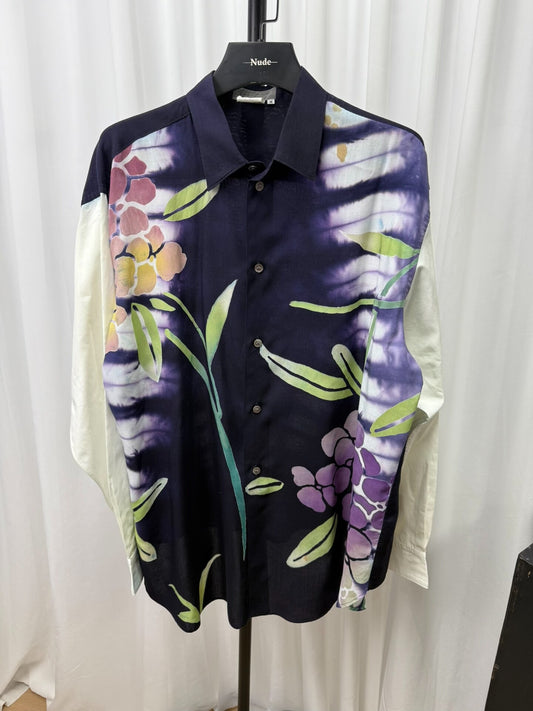 Yohji Yamamoto Pour Homme Floral Shirt