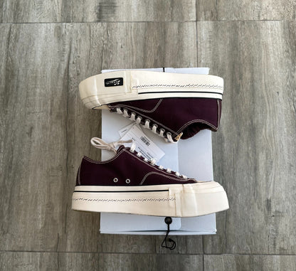 visvim skagway low top canvas shoes