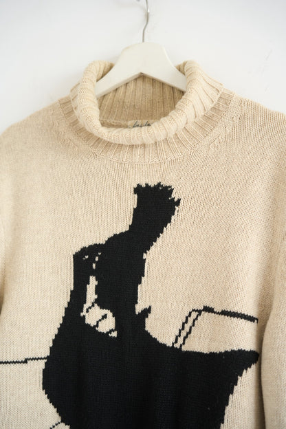 Yohji Yamamoto 17AW Samurai Silhouette Sweater