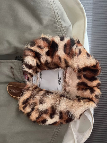 Visvim Deckhand N-1 Leopard Collar Jacket