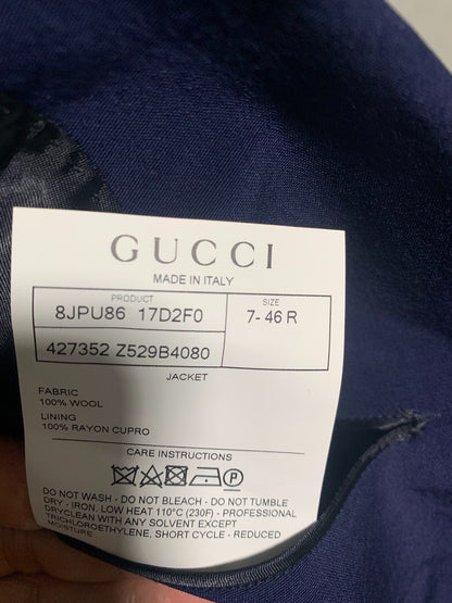 gucci wool blazer size 46