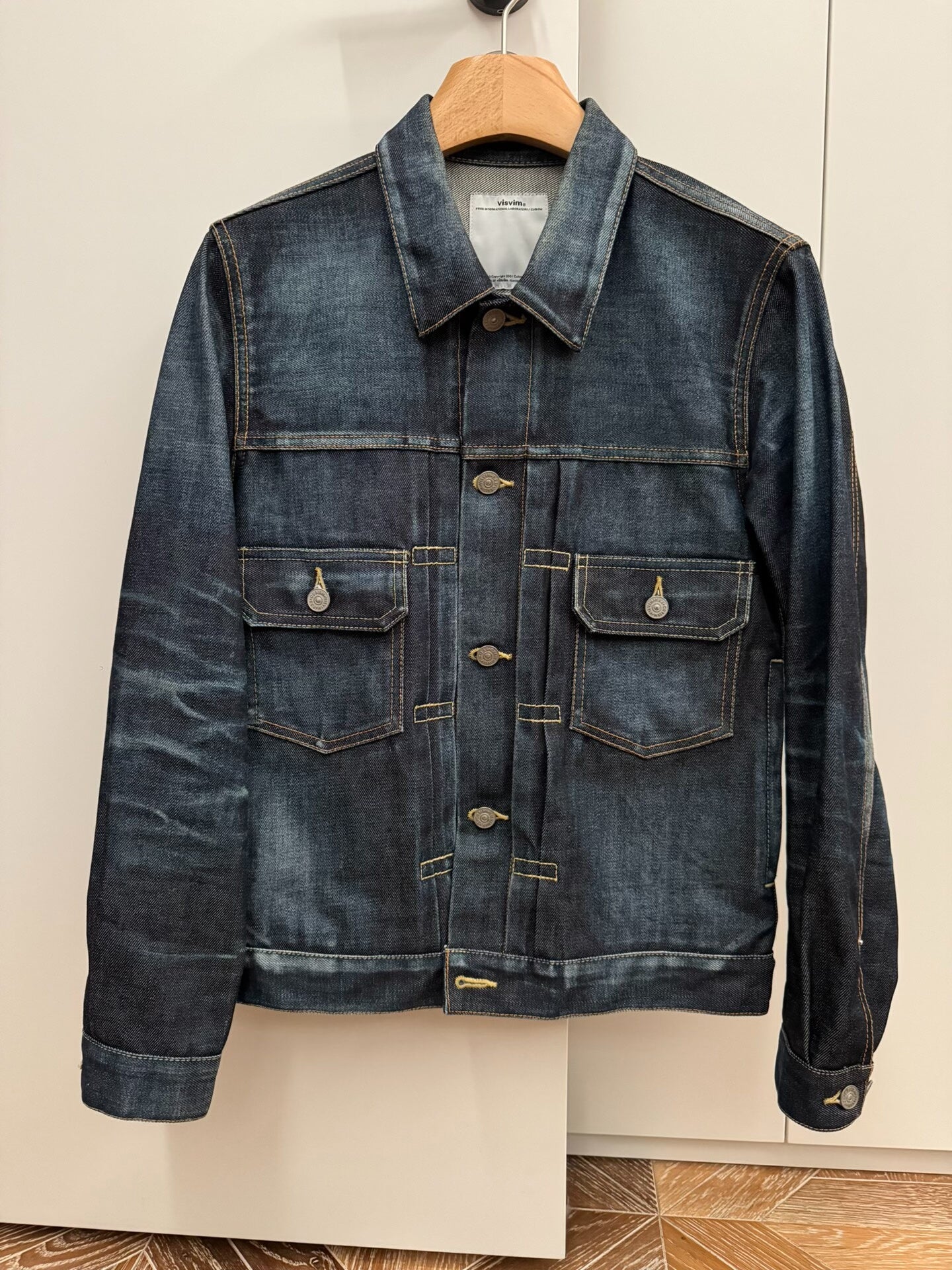 VISVIM 101 Washed Denim Jacket