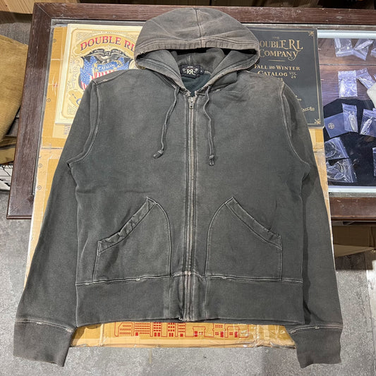 RRL Heavy Washed Distressed Sweatshirt