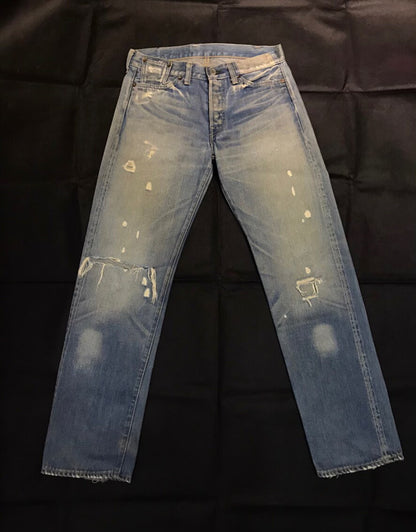 levis lvc 66501-0073 jeans with red ear