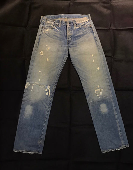 levis lvc 66501-0073 jeans with red ear