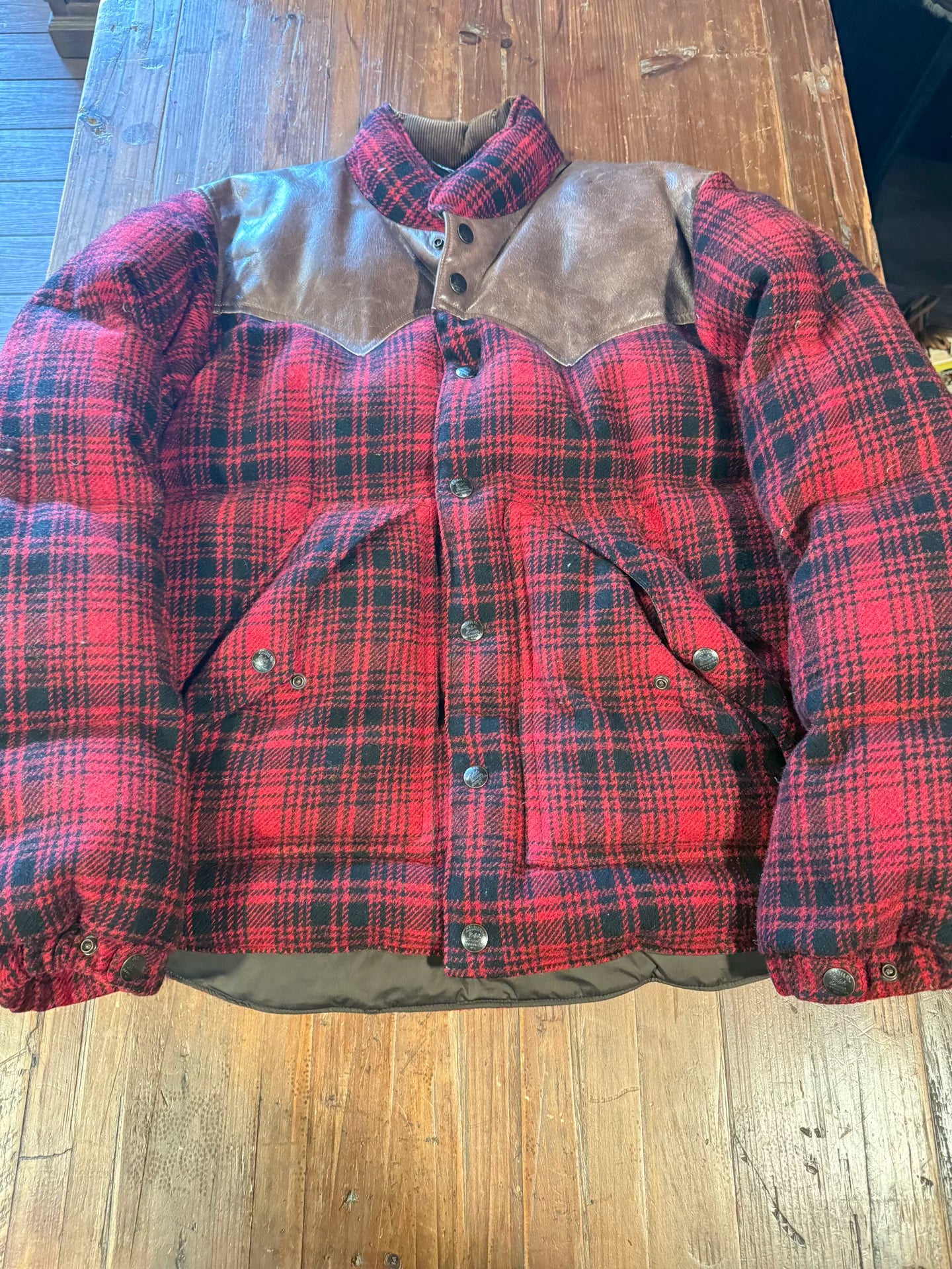 RRL Polo Ralph Lauren Check Wool Jacket