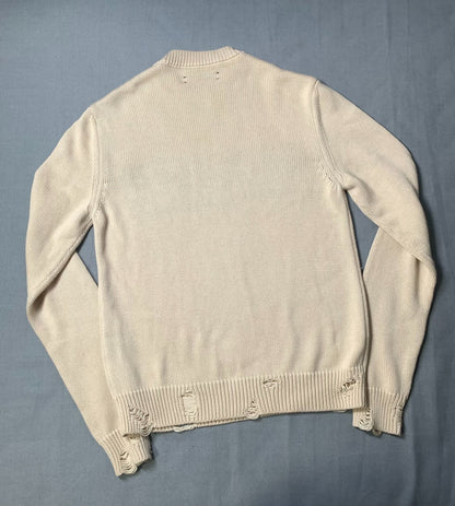 AMIRI Distressed Wool Blend Sweatshirt
