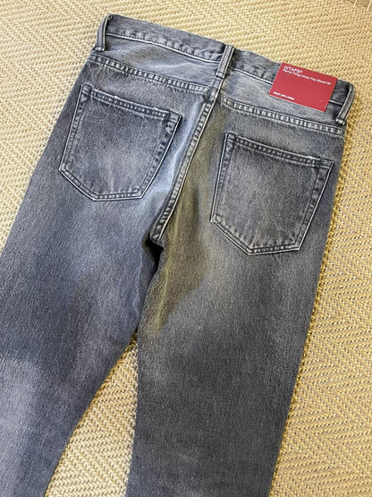 wtaps very skinny black trousers