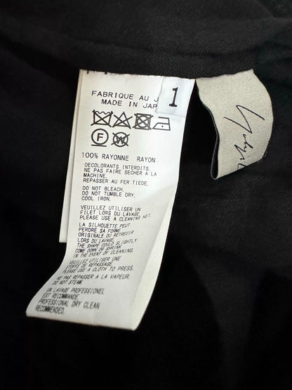 Yohji Yamamoto Ripped Tie Shirt