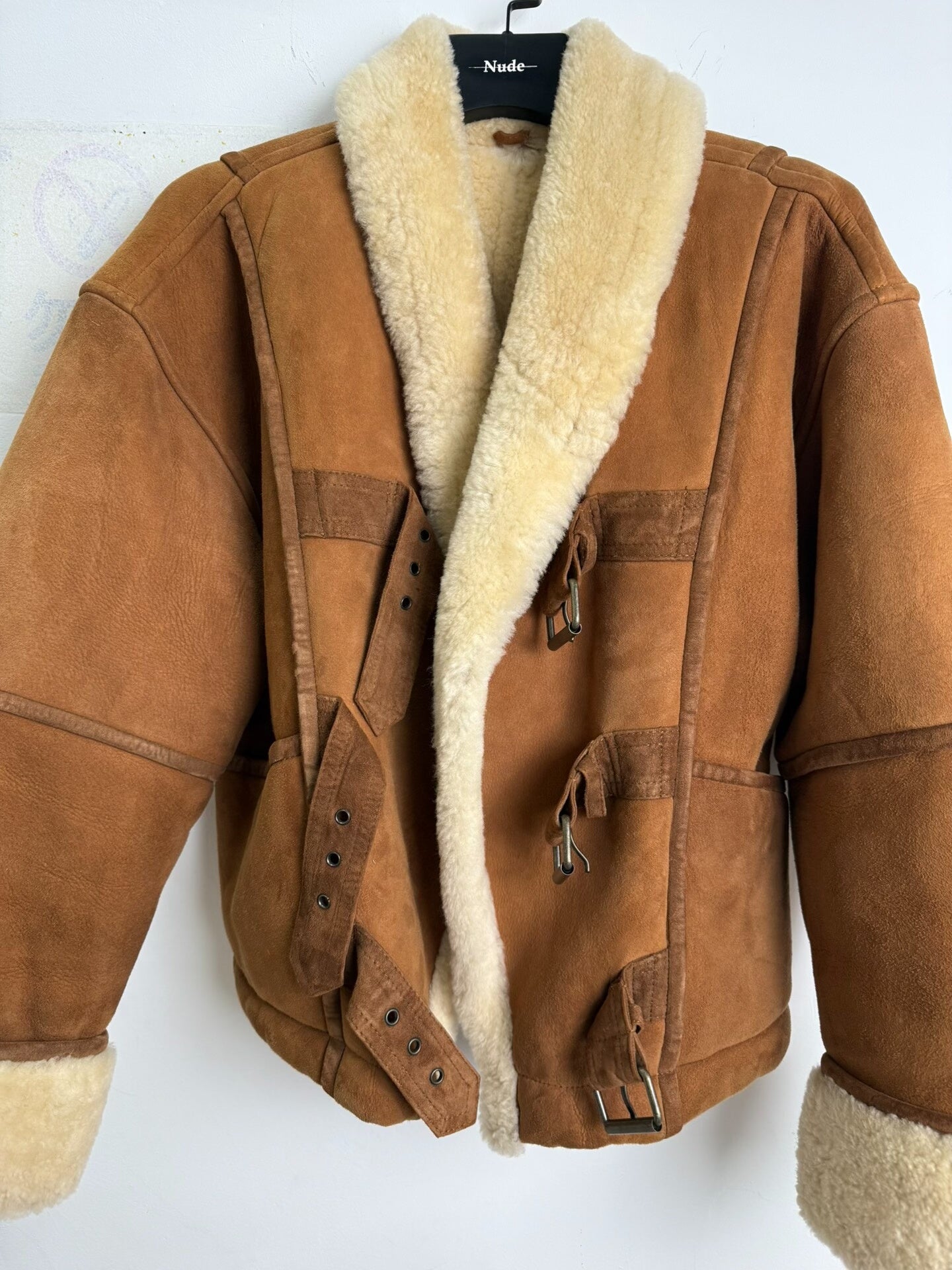 Issey Miyake Suede Leather Jacket